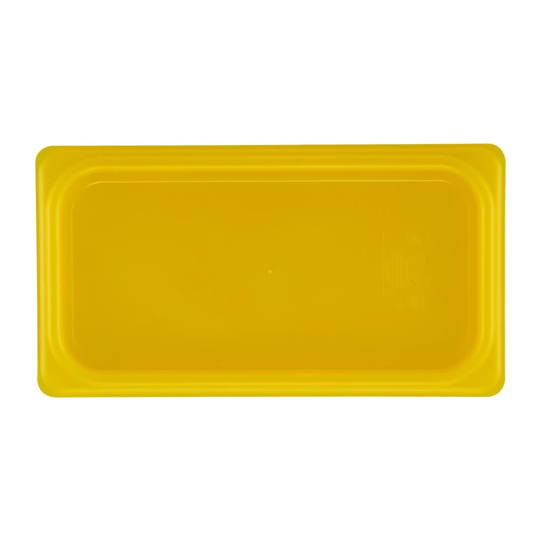 Cambro Safetrak IML Polypropylene Seal Gastronorm Lid Yellow 1/3 GN