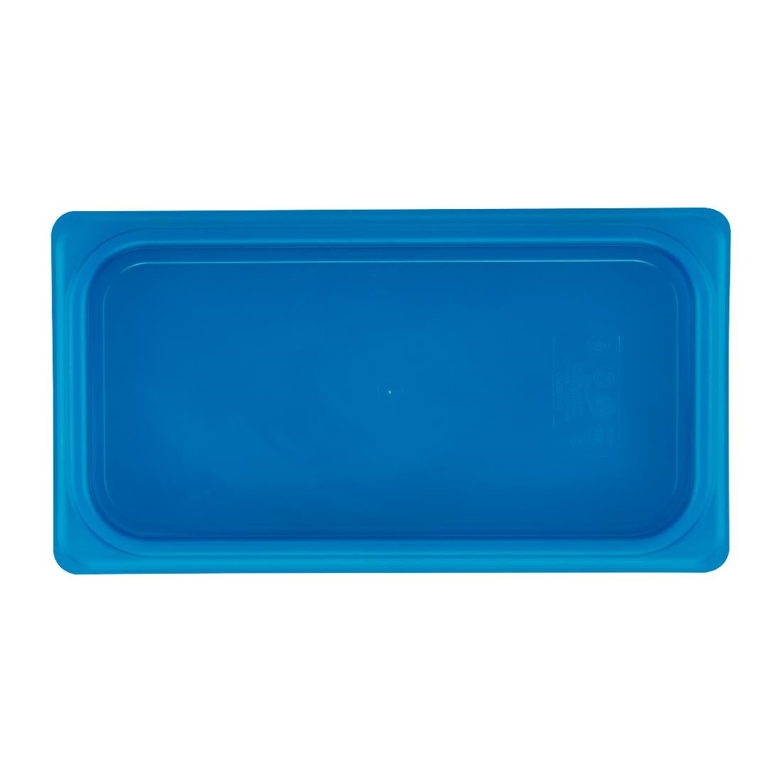 Cambro Safetrak IML Polypropylene Seal Gastronorm Lid Blue 1/3 GN