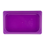 Cambro Safetrak IML Polypropylene Seal Gastronorm Lid Purple 1/4 GN