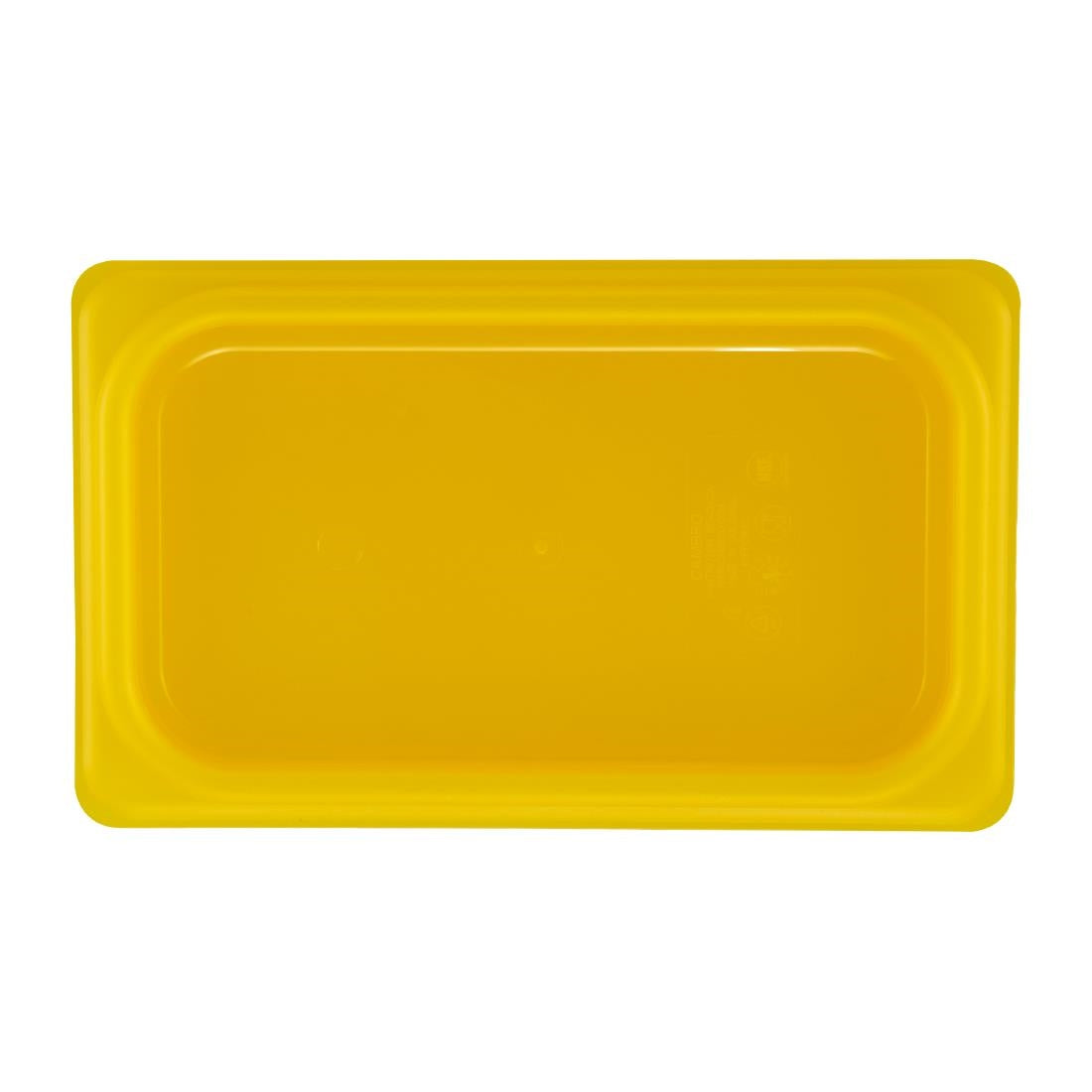 Cambro Safetrak IML Polypropylene Seal Gastronorm Lid Yellow 1/4 GN