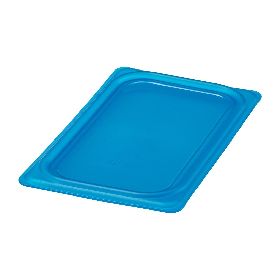 Cambro Safetrak IML Polypropylene Seal Gastronorm Lid Blue 1/4 GN