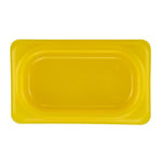 Cambro Safetrak IML Polypropylene Seal Gastronorm Lid Yellow 1/9 GN