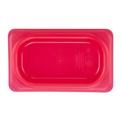 Cambro Safetrak IML Polypropylene Seal Gastronorm Lid Red 1/9 GN