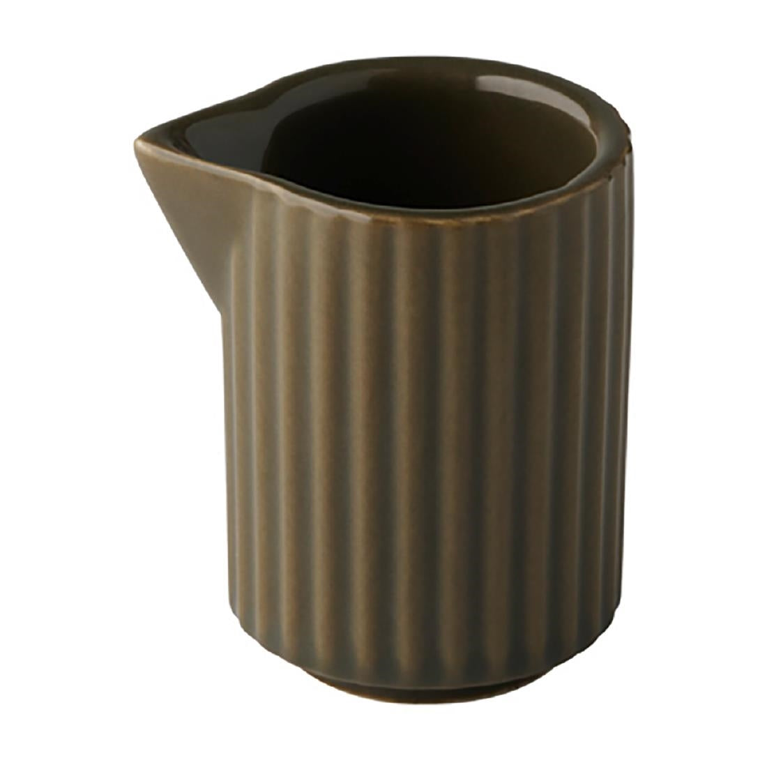 APS THE GRID Porcelain Pourer Brown 40ml