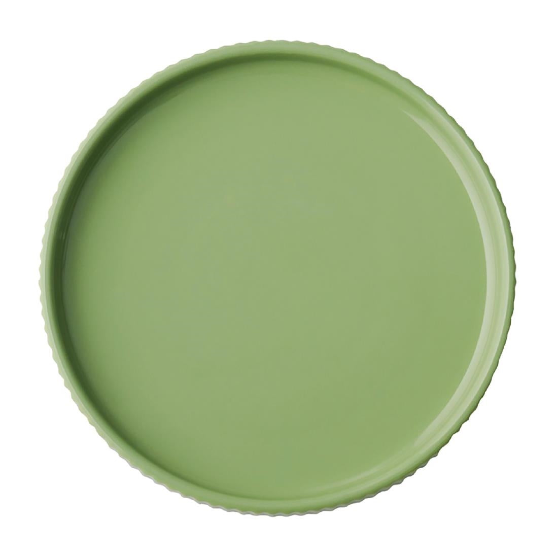 APS THE GRID Porcelain Plates Sage 160mm (6 Pack)