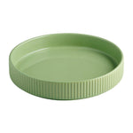 APS THE GRID Porcelain Walled Plates Sage 200mm (3 Pack)