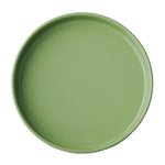APS THE GRID Porcelain Walled Plates Sage 200mm (3 Pack)