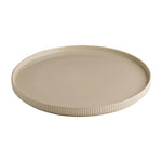 APS THE GRID Porcelain Plate Sand 320mm