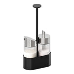 APS THE GRID Stainless Steel Cruet Black 145x70x300mm