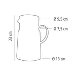 APS Glass Jug 2Ltr