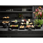 APS VALO Wooden Box Black GN 1/2 85x325x265mm