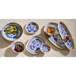 APS FLORYN Melamine Tray White & Blue GN 1/1 530x325mm