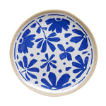 APS FLORYN Melamine Plate White & Blue 215mm (B2B)