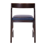 Copenhagen Dining Chairs in Dark Walnut & Bison Midnight (6 Pack)