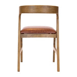 Copenhagen Dining Chairs in Weathered Oak & Bison Tan (6 Pack)