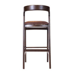 Copenhagen Bar Chair in Dark Walnut & Bison Espresso (6 Pack)