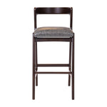 Copenhagen Bar Chair in Dark Walnut & Bison Smoke (6 Pack)