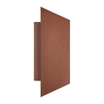 Nordlux Nico Square 22 Wall Light Rusty