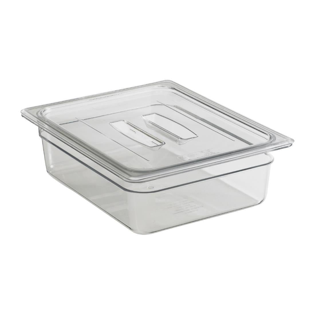 Cambro Camview BPA Free Gastronorm Tray Lid  with Handle GN 1/2