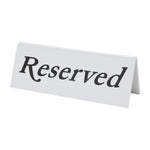 Beaumont Plastic Reserve Table Sign (10 Pack)