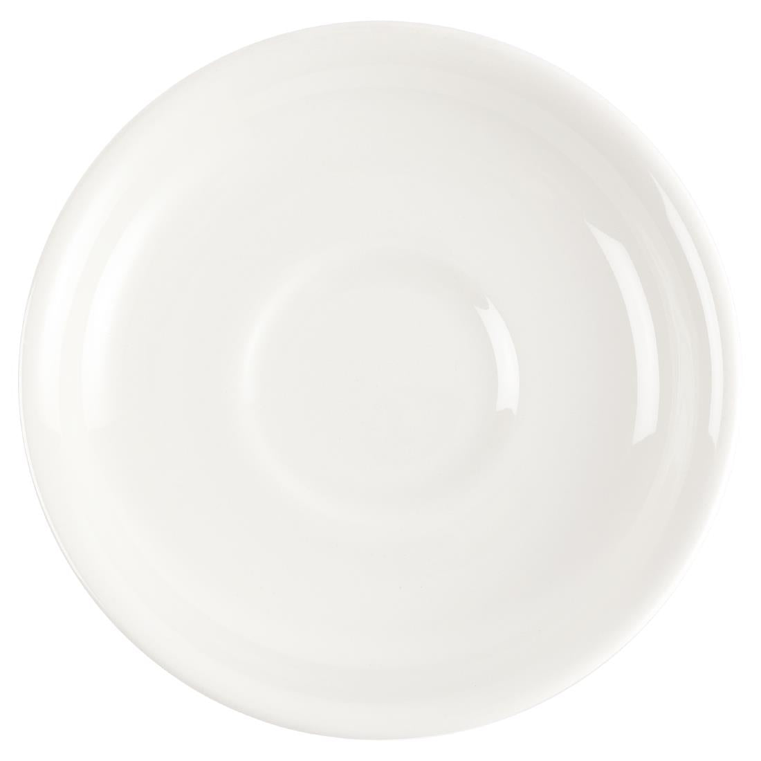 Churchill Whiteware Saucers 137mm (24 Pack)