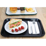 Olympia Kristallon PP Rectangular Tray Black 305x415mm