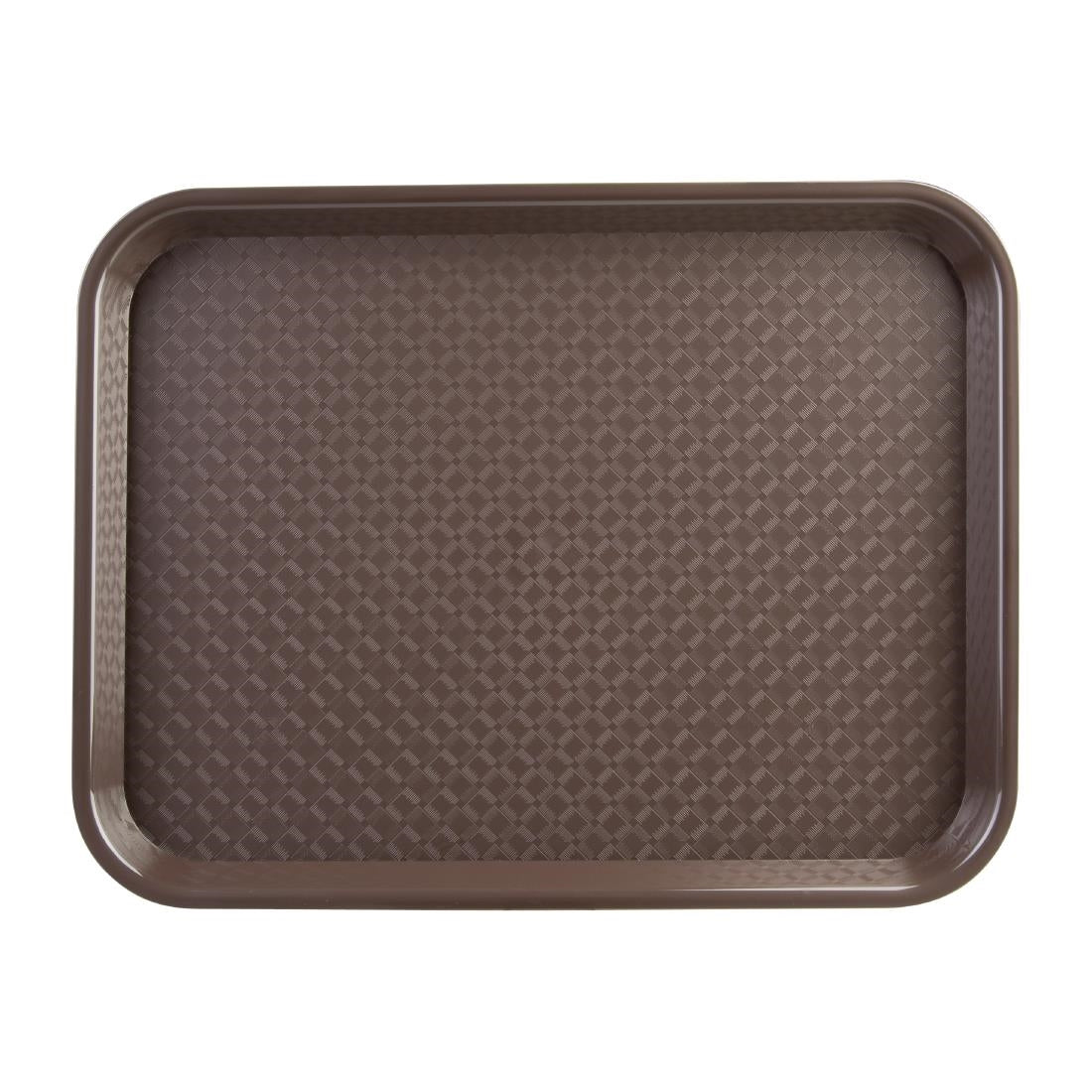 Olympia Kristallon PP Rectangular Tray Brown 305x415mm