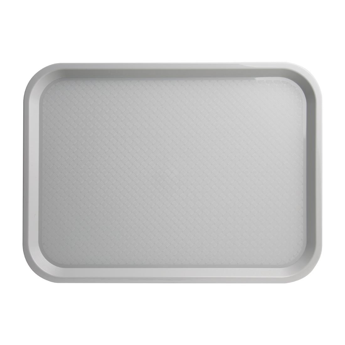 Olympia Kristallon PP Rectangular Tray Grey 350x450mm