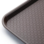 Olympia Kristallon PP Rectangular Tray Brown 350x450mm