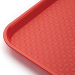 Olympia Kristallon PP Rectangular Tray Red 350x450mm