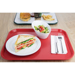 Olympia Kristallon PP Rectangular Tray Red 350x450mm