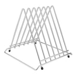 Hygiplas Low Density 6-Piece Chopping Board Set with Rack 455x305x20mm