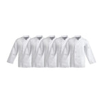 Whites Vegas Unisex Chef Jackets White M (5 Pack)