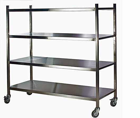 Designline Stainless Steel Solid Shelving Storage Racks | Advantage ...