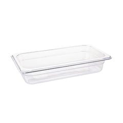 Vogue ABS Gastronorm Tray Clear GN 1/3 65mm