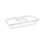 Vogue ABS Gastronorm Tray Clear GN 1/3 65mm
