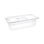 Vogue ABS Gastronorm Tray Clear GN 1/3 100mm
