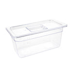 Vogue ABS Gastronorm Tray Clear GN 1/3 150mm
