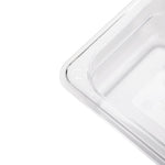 Vogue ABS Gastronorm Tray Clear GN 1/4 65mm