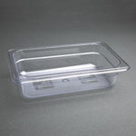 Vogue ABS Gastronorm Tray Clear GN 1/4 65mm