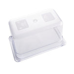 Vogue ABS Gastronorm Tray Clear GN 1/4 150mm