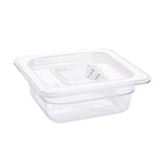Vogue ABS Gastronorm Tray Clear GN 1/6 65mm
