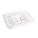Vogue ABS Gastronorm Tray Lid Clear GN 1/6
