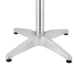 Bolero Steel and Aluminium Round Bistro Table 800mm