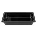 Vogue ABS Gastronorm Tray Black GN 1/3 65mm