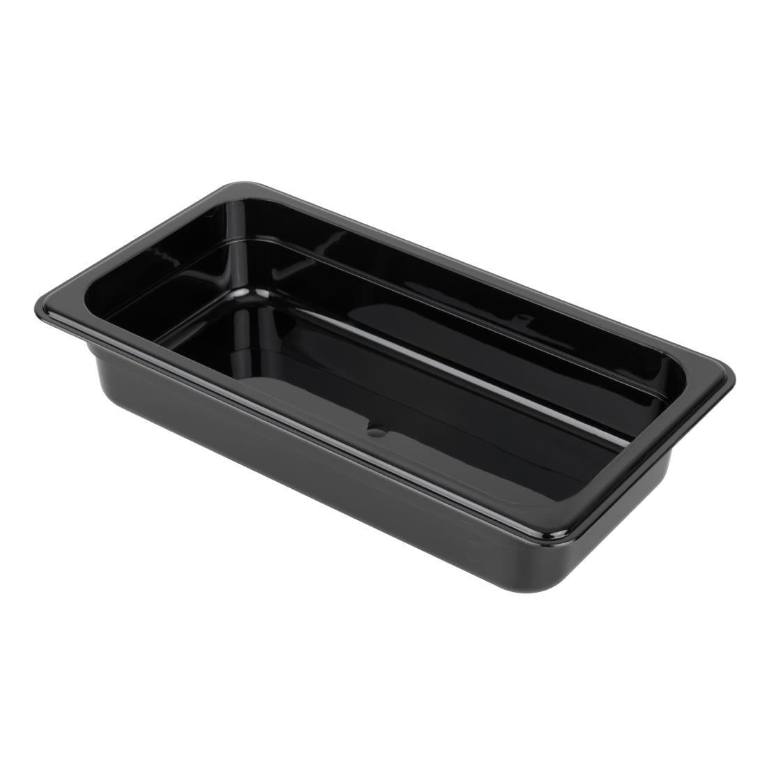 Vogue ABS Gastronorm Tray Black GN 1/3 65mm