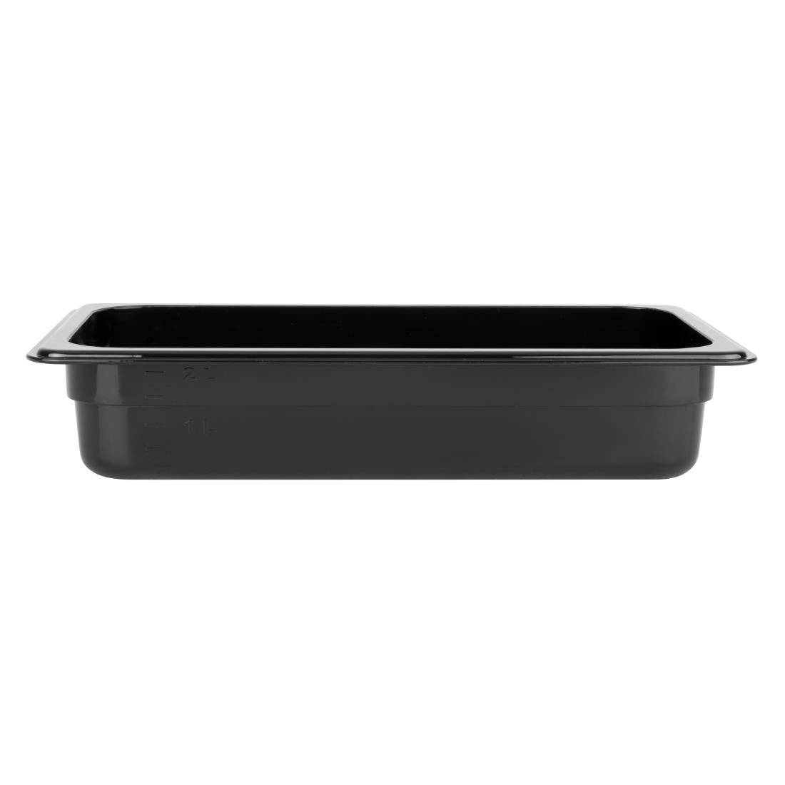 Vogue ABS Gastronorm Tray Black GN 1/3 65mm