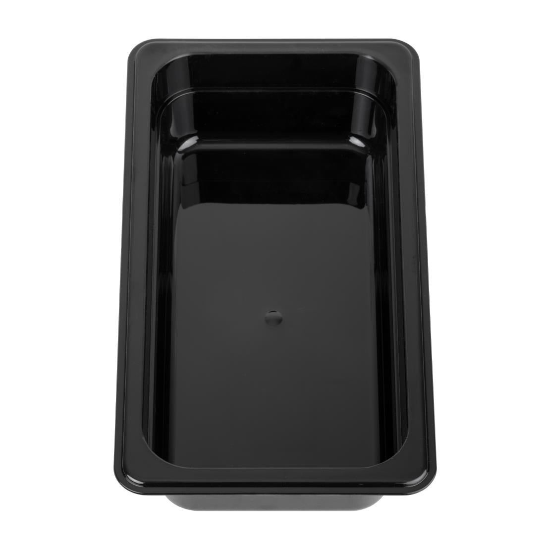 Vogue ABS Gastronorm Tray Black GN 1/3 65mm