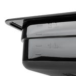 Vogue ABS Gastronorm Tray Black GN 1/3 65mm