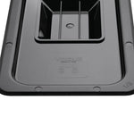 Vogue ABS Gastronorm Lid Black GN 1/3